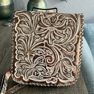 Patricia Nash Genuine leather Satchel